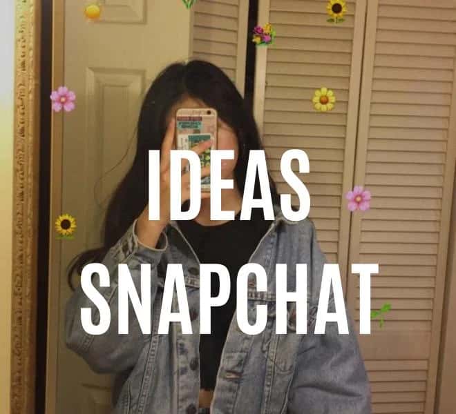 15 ideas para tus fotos y filtros de Snapchat
