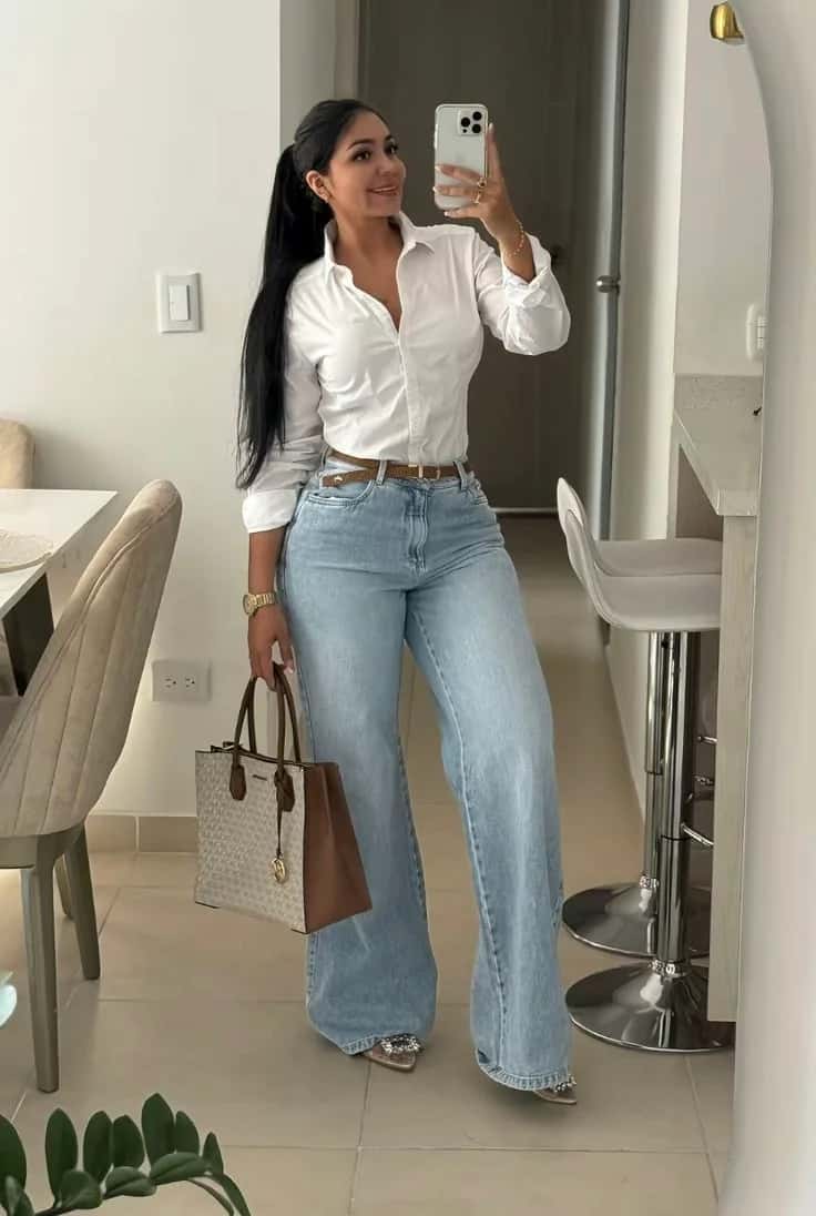 Outfits casuales con jeans para el día a día