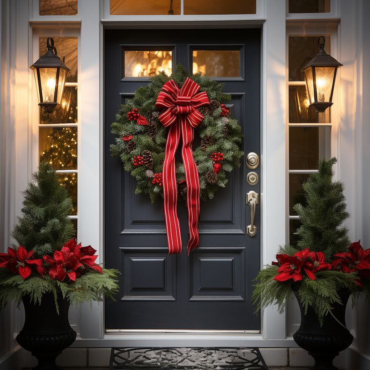 Entrance christmas ideas