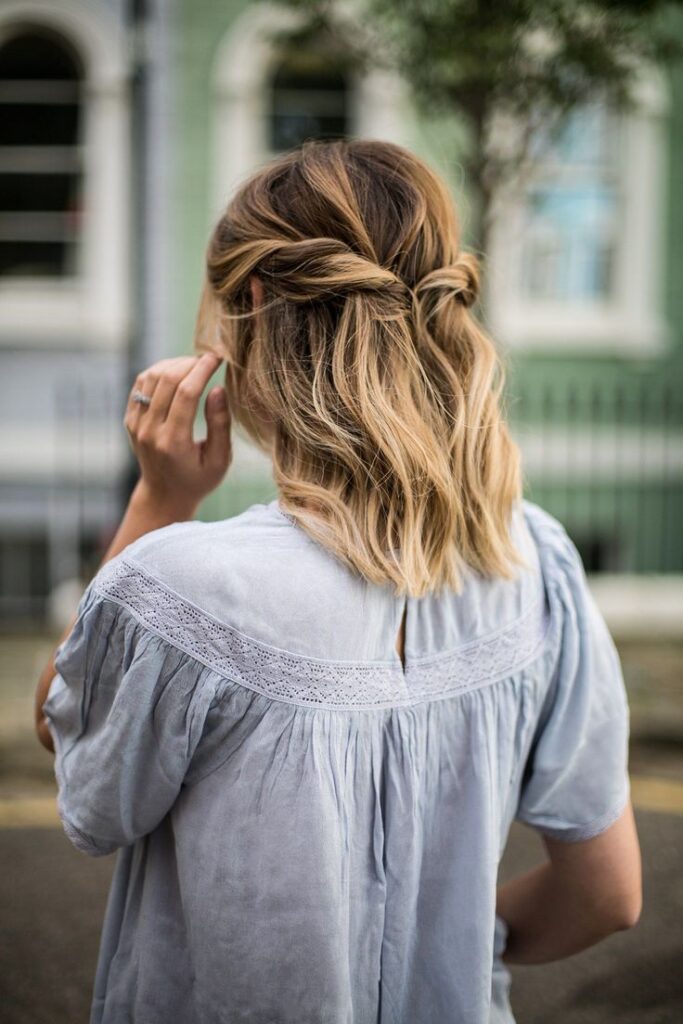 15 peinados para cabello corto que te quitaran el calor