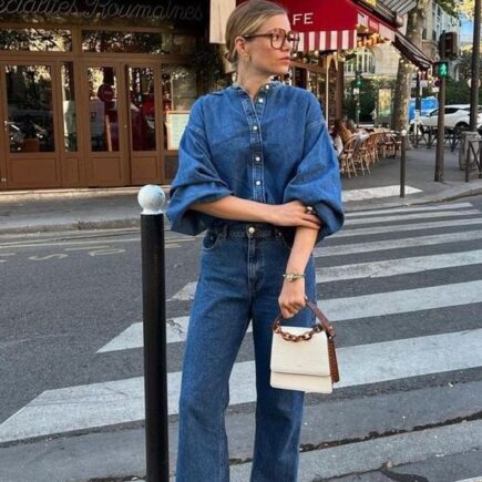 How to style wide leg jeans in 2025 — no time for style