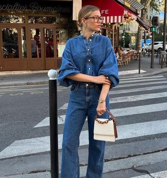 How to style wide leg jeans in 2025 — no time for style