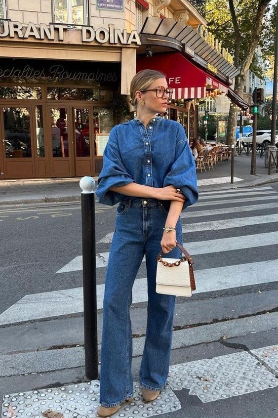 How to style wide leg jeans in 2025 — no time for style