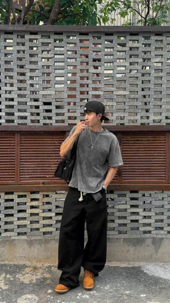 35 Looks Con Jeans Anchos Para Chicos 18 Mens Essential Summer Outfit Ideas🩳