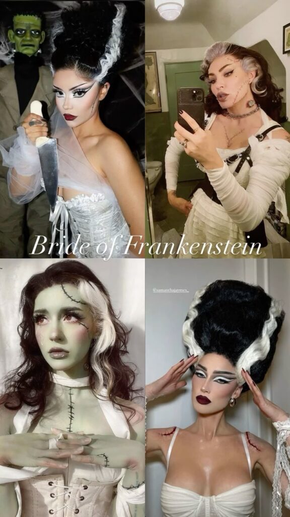 Bride of Frankenstein Halloween costume ideas