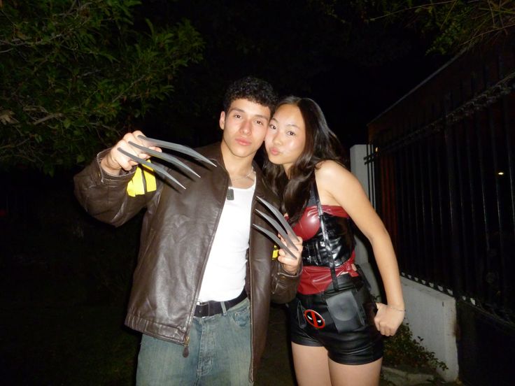 Couple costume deadpool wolverine