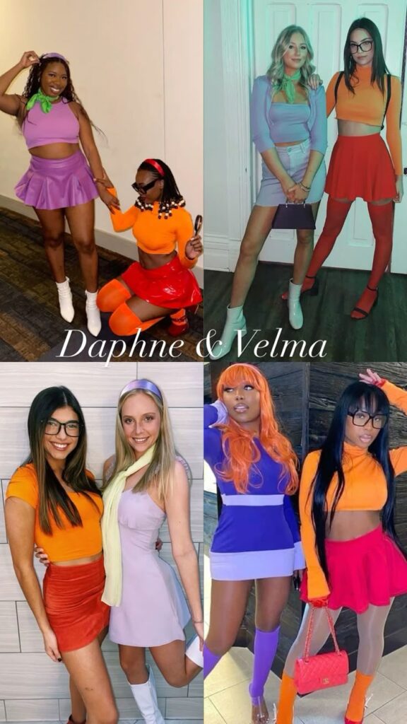 Daphne Velma Halloween costume ideas