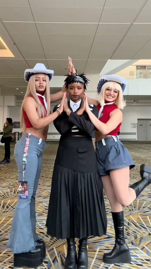 Death the Kid Liz and Patty Cosplays by @nicozoe cos on tt