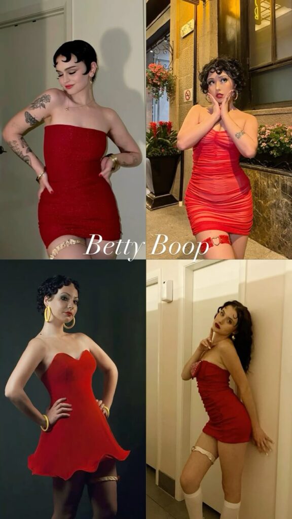 Halloween costume idea Betty Boop