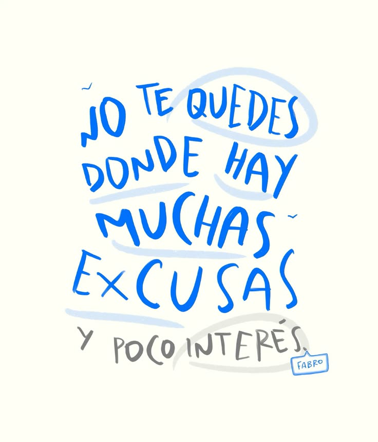 No te quedes