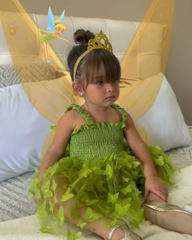 Tinker bell party toddler costume dress 👑 🧚 Toasty Toastyblossom Pinterest profile