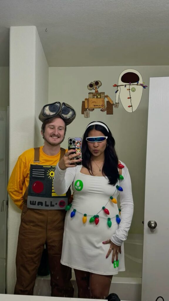Wall E and Eve Costume