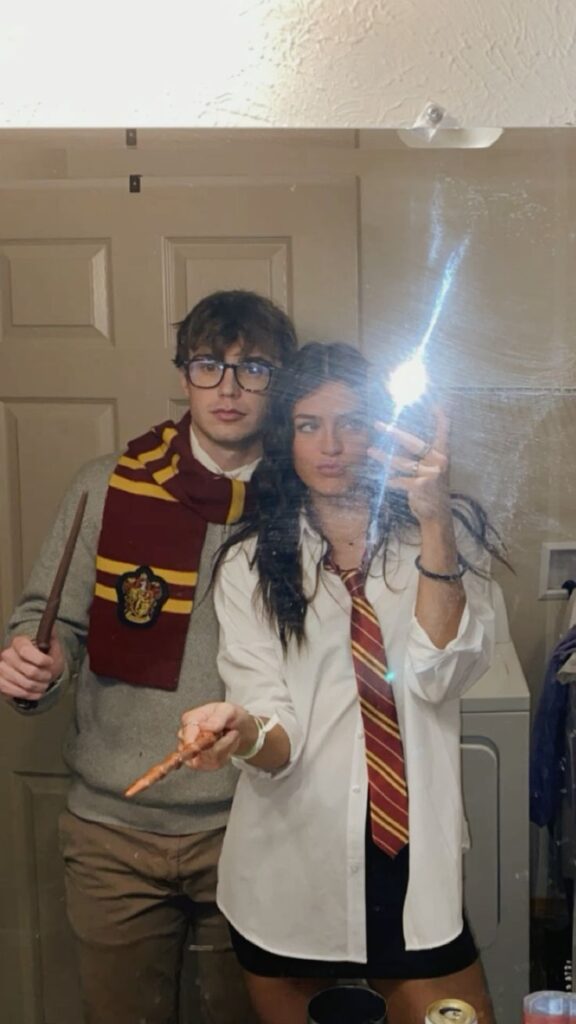 couple halloween costume 🦇 harry pottter x2