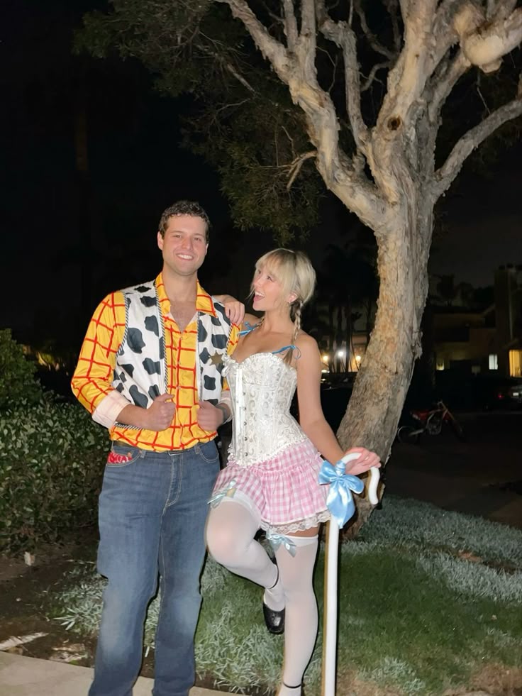 such an easy costume little bo peep and woody everything from amazon 🩷