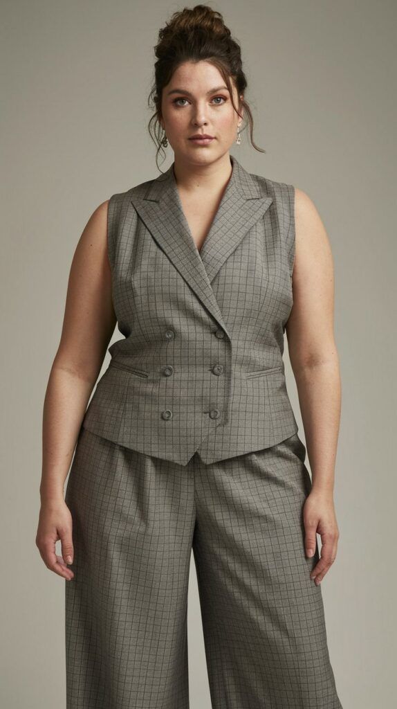 Conjuntos de Ropa para Mujeres: Ideas y Tendencias 2025 23 27 Plus Size Work Outfits For Office Elegance