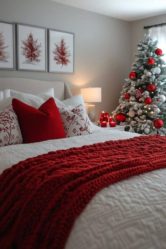 Tendencias de Decoración Navideña 2025: Lo que Verás en Todas Partes 14 29 Festive Garland Ideas in Red and White