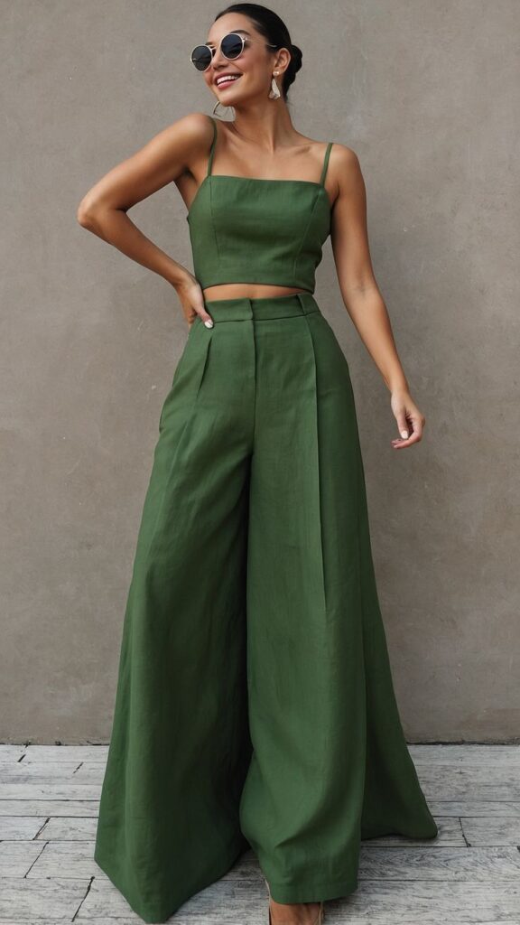 Conjuntos de Ropa para Mujeres: Ideas y Tendencias 2025 3 Business Casual Made Easy 19 Stylish Linen Pants Outfits