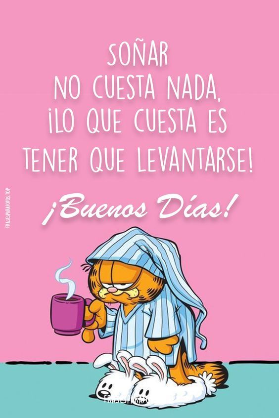 Mensajes de Buenos Dias Graciosos para WhatsApp ¡Muy Bonitos