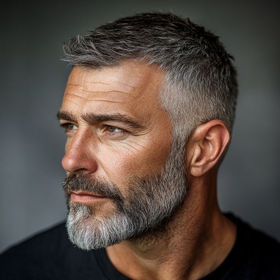 30 cortes de cabello modernos para hombres mayores de 40 años 14 Older Mens Hairstyles Embracing Thinning Hair with Style