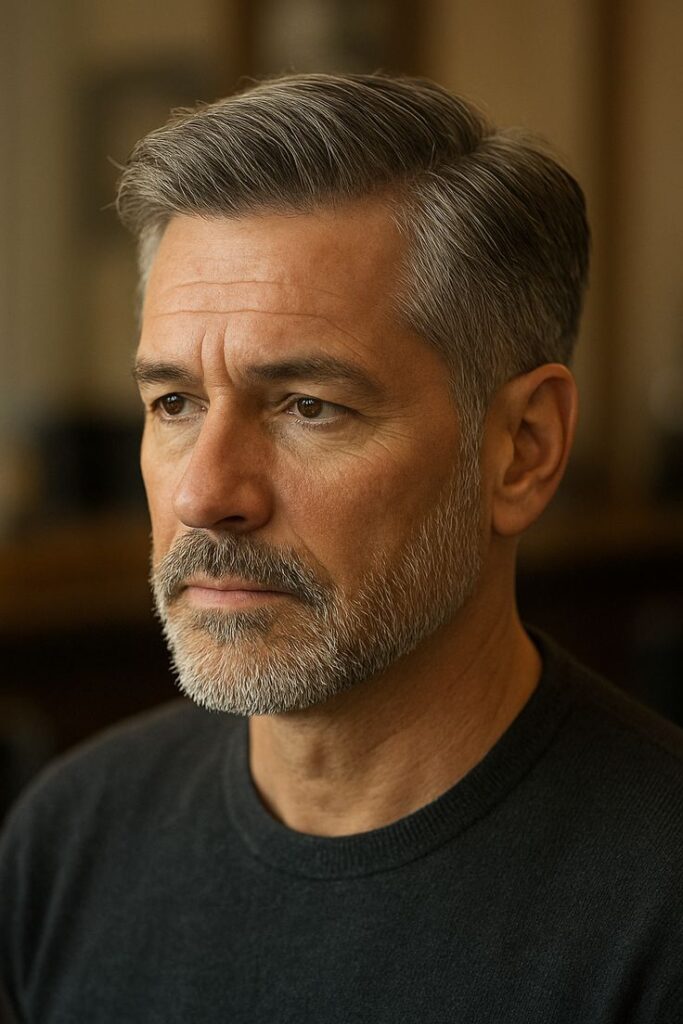 30 cortes de cabello modernos para hombres mayores de 40 años 7 classic fade for male