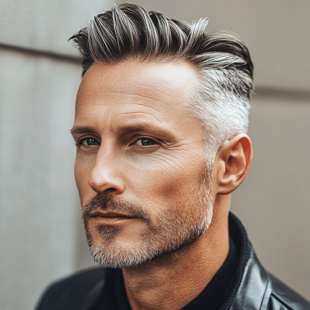 30 cortes de cabello modernos para hombres mayores de 40 años 20