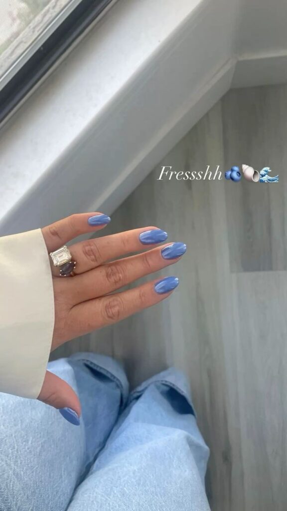 30 diseños de uñas para primavera 2026 que tienes que probar 18 🫐🌊🐟