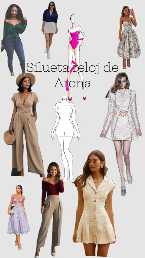 cuerpo reloj de arena